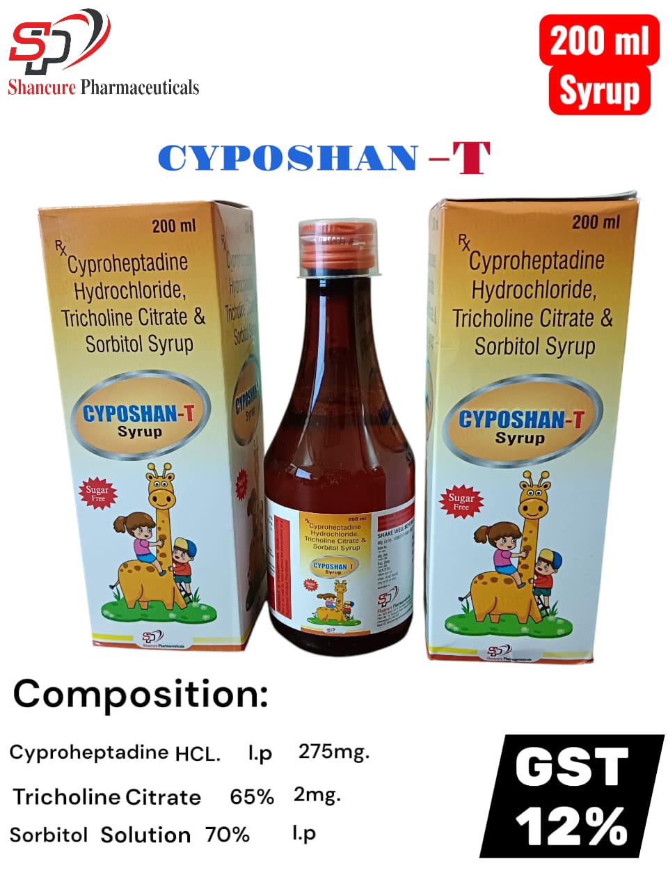 CYPOSHAN-T Syrups